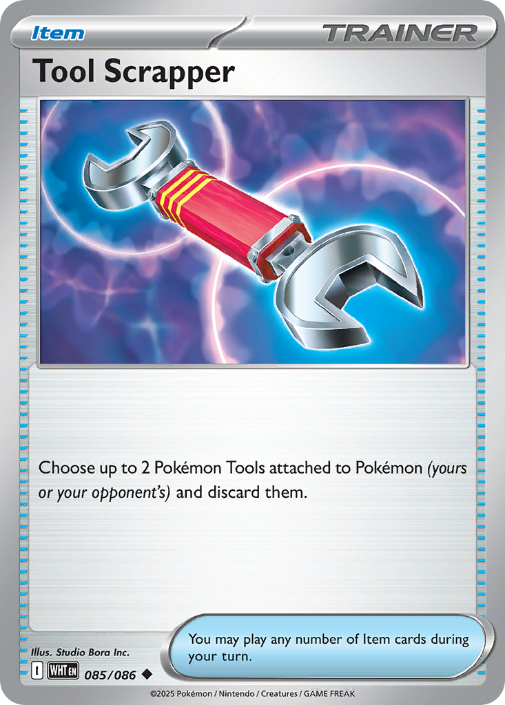 Tool Scrapper - White Flare