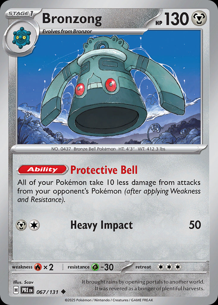 Bronzong - Prismatic Evolutions