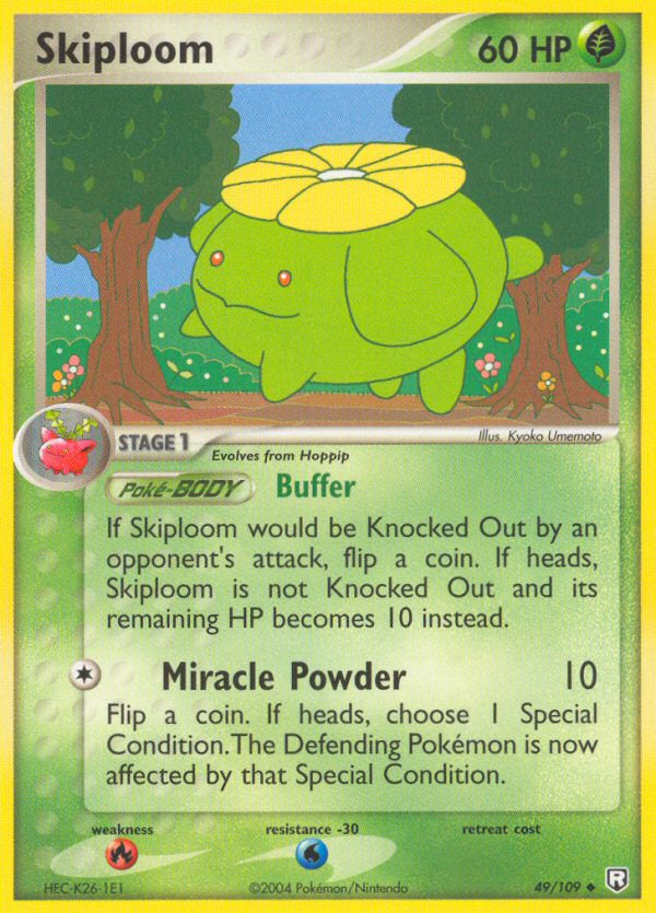 Skiploom - EX Team Rocket Returns