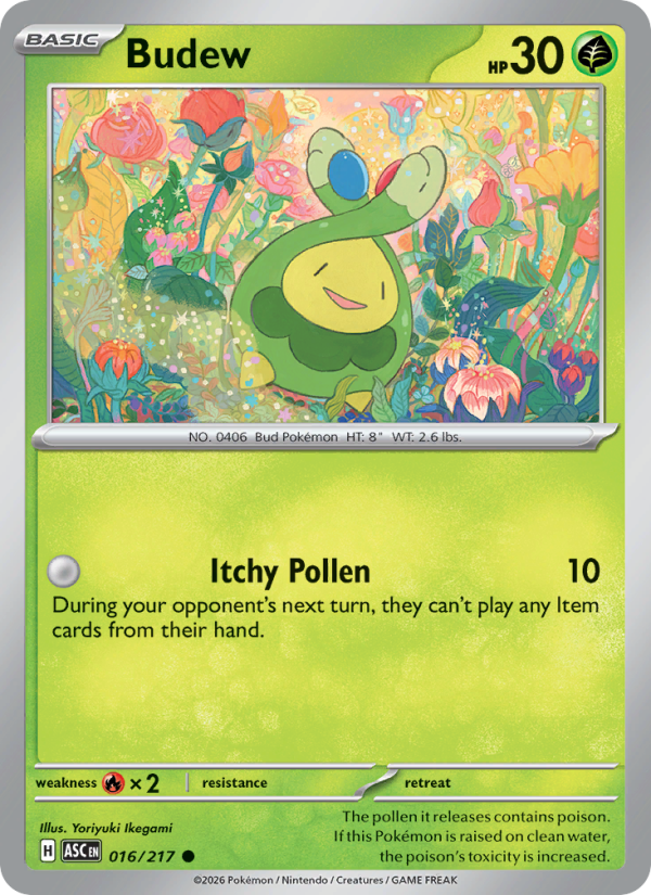 Budew - Ascended Heroes