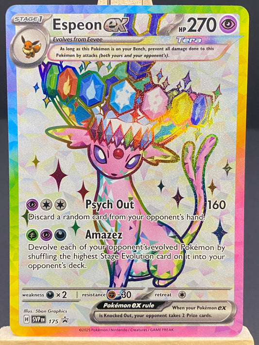 175/209 - Espeon ex - Scarlet & Violet Black Star Promos (Holo)