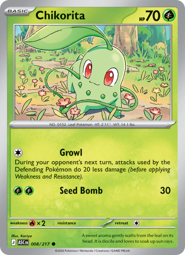 Chikorita - Ascended Heroes