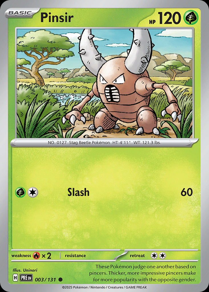 Pinsir - Prismatic Evolutions
