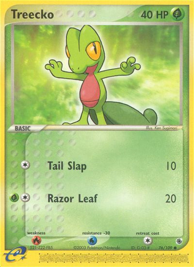 Treecko - EX Ruby & Sapphire