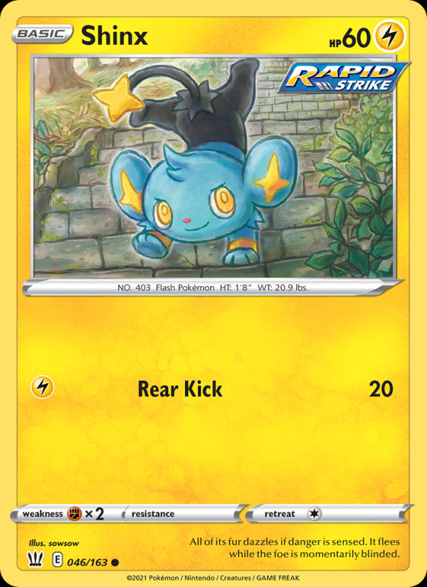 Shinx - Battle Styles