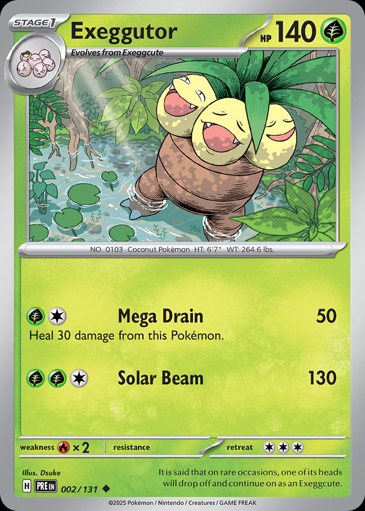 Exeggutor - Prismatic Evolutions