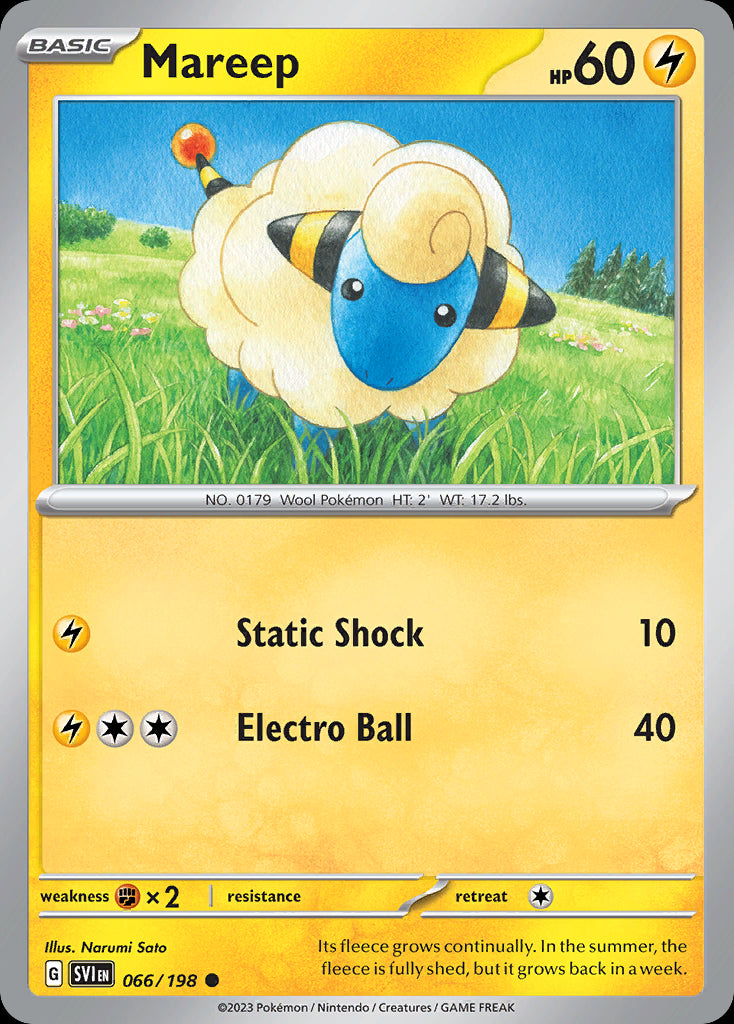 Mareep - Scarlet & Violet