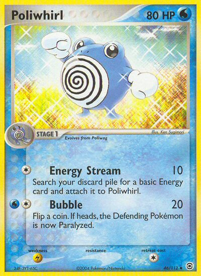 Poliwhirl - EX FireRed & LeafGreen