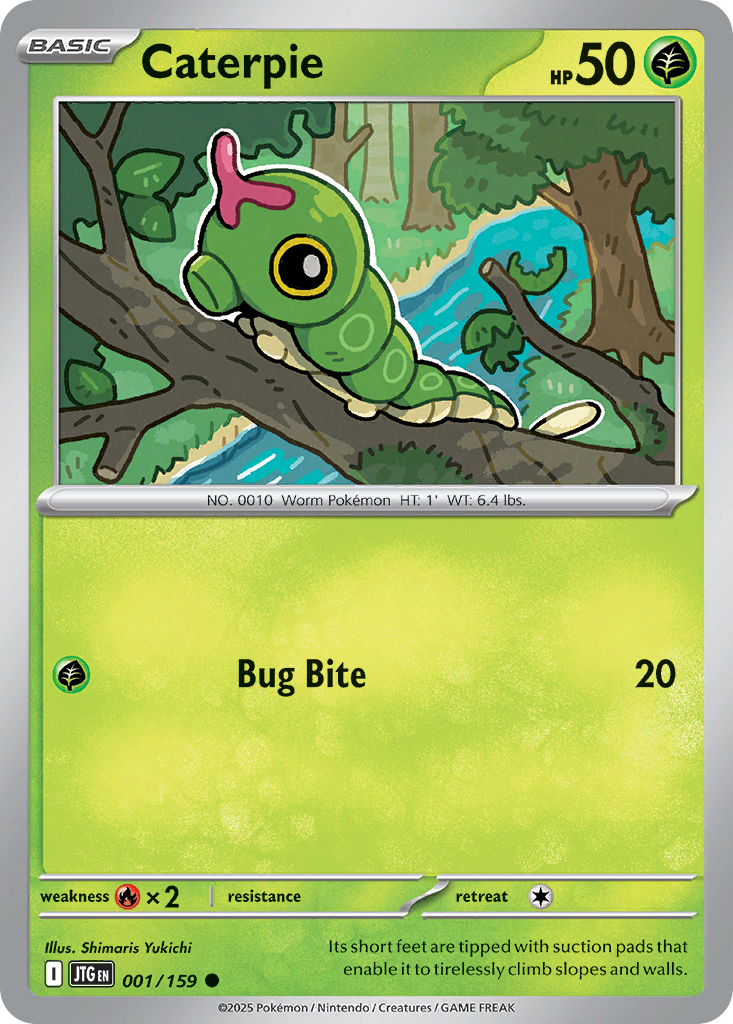 001/159 - Caterpie - Journey Together