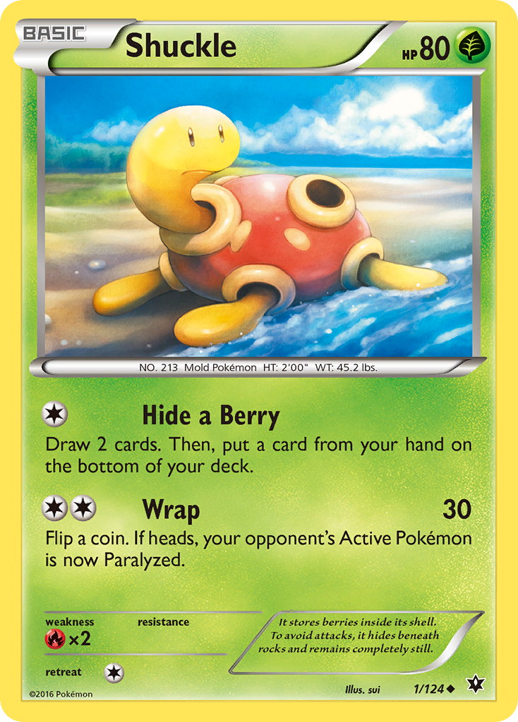 001/124 - Shuckle - Fates Collide