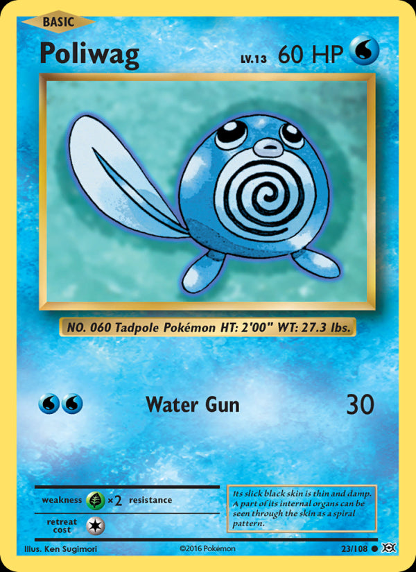 Poliwag - Evolutions