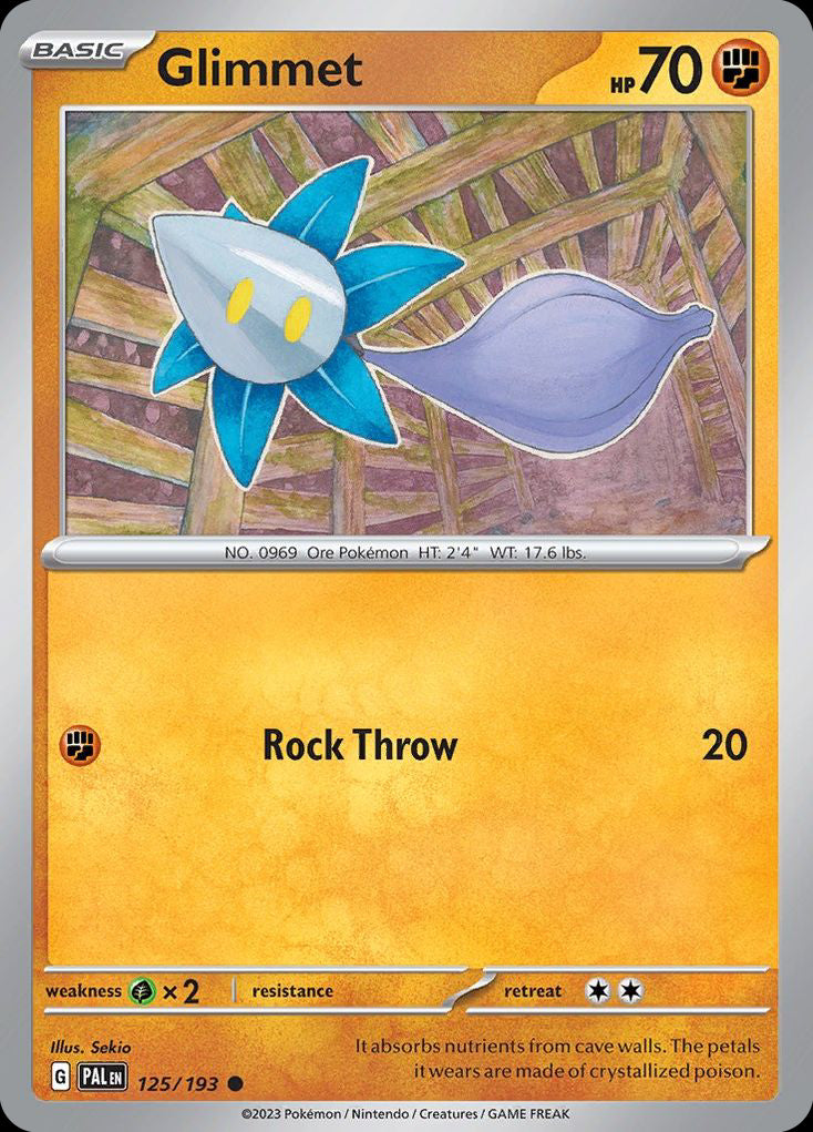 Glimmet - Paldea Evolved