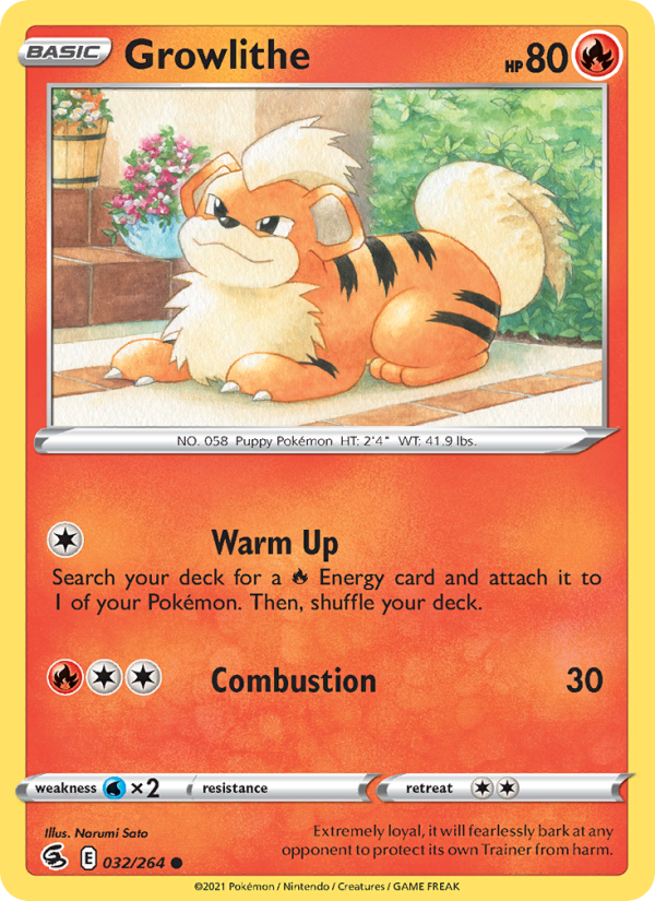 Growlithe - Fusion Strike