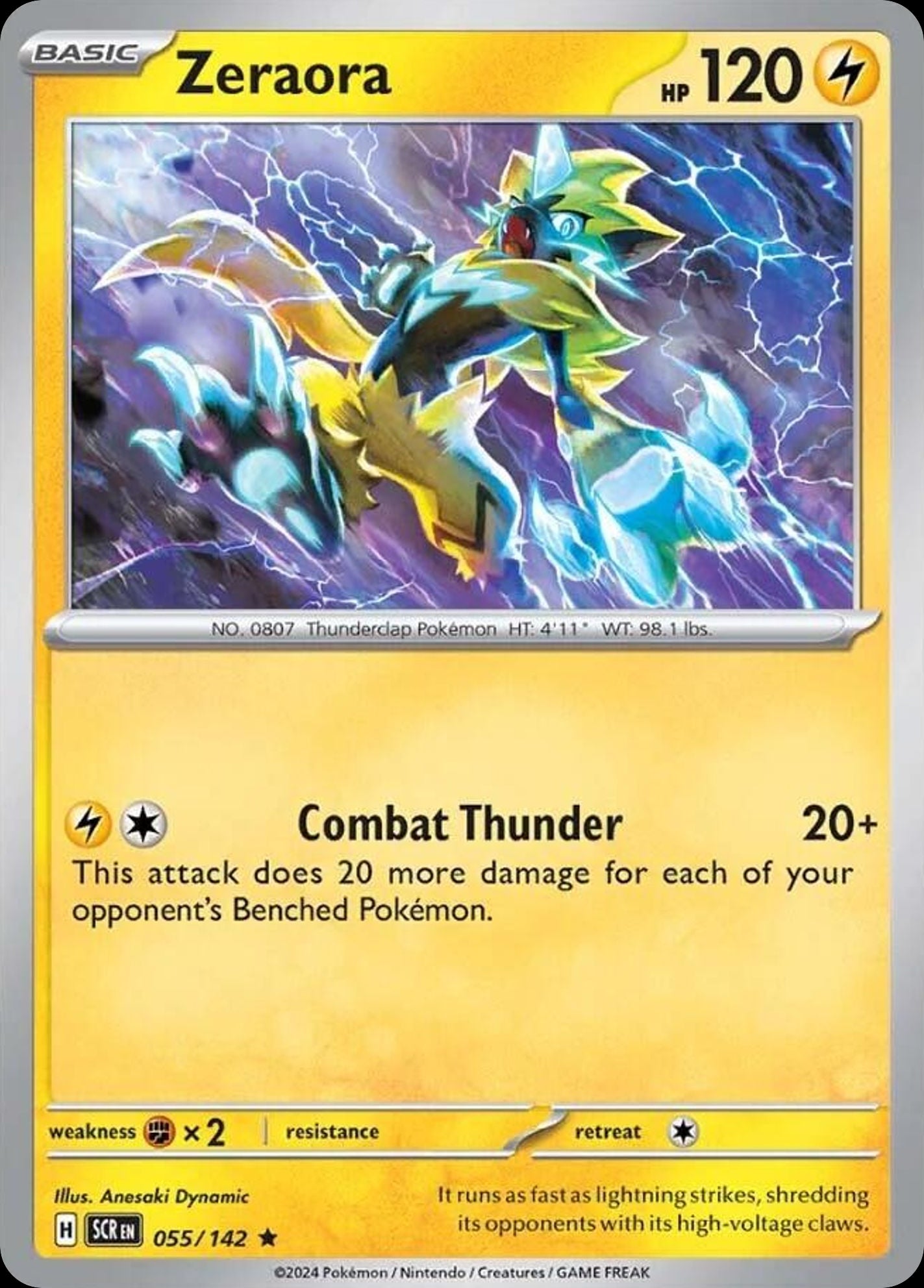 Zeraora - Stellar Crown