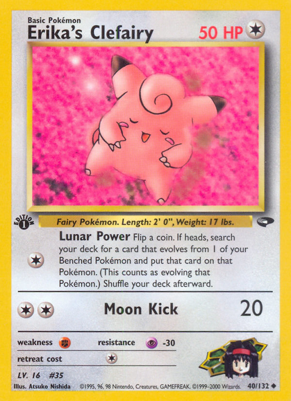 Erika's Clefairy - Gym Challenge