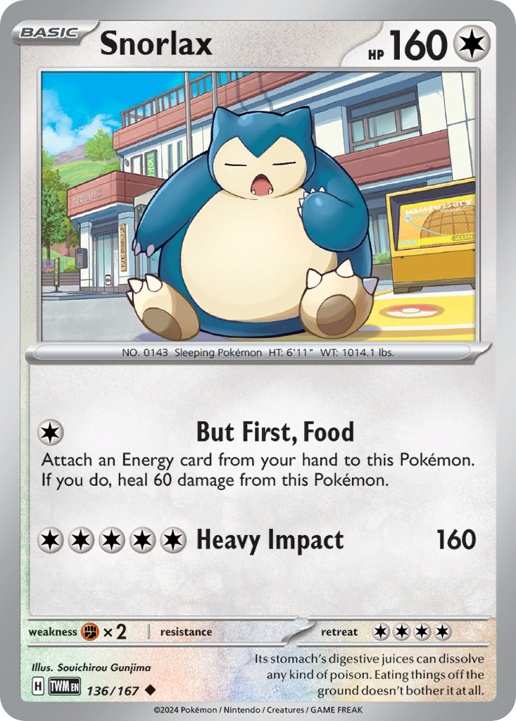Snorlax - Twilight Masquerade