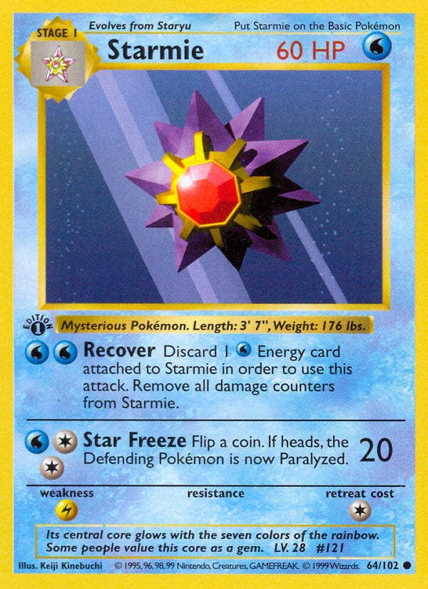 Starmie - Base Set