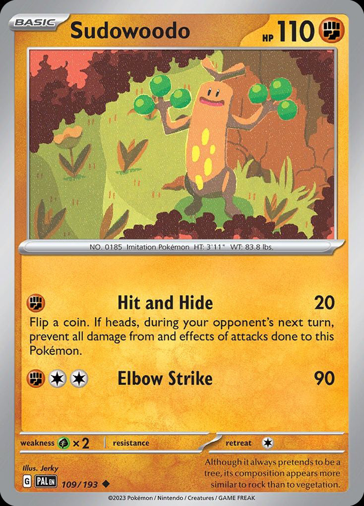 Sudowoodo - Paldea Evolved