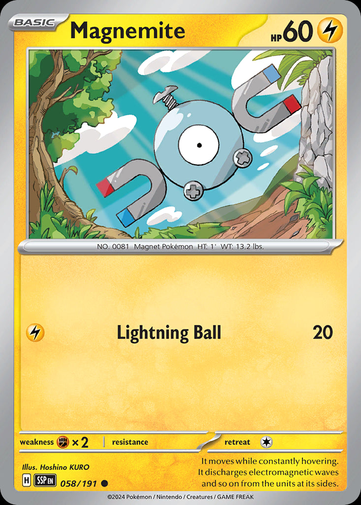 Magnemite - Surging Sparks