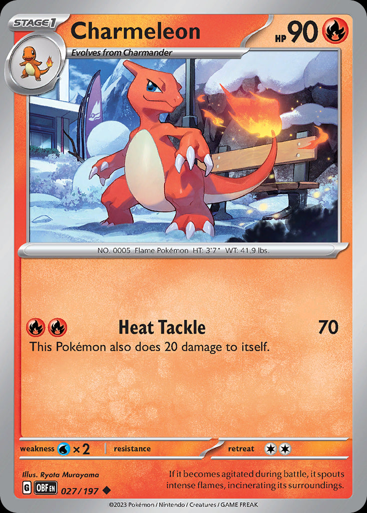 Charmeleon - Obsidian Flames
