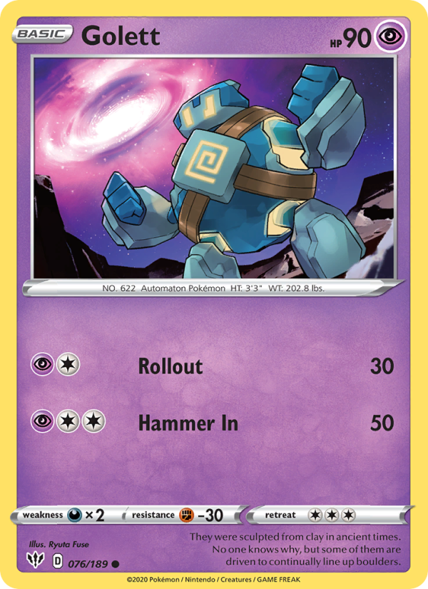 Golett - Darkness Ablaze