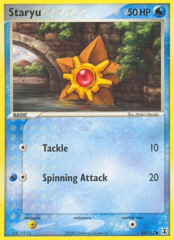 Staryu - EX Delta Species