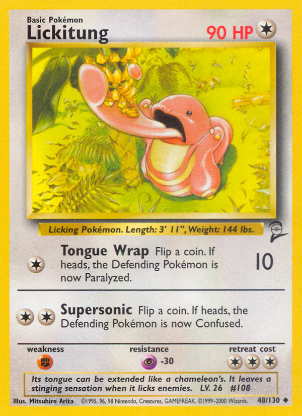 Lickitung - Base Set 2