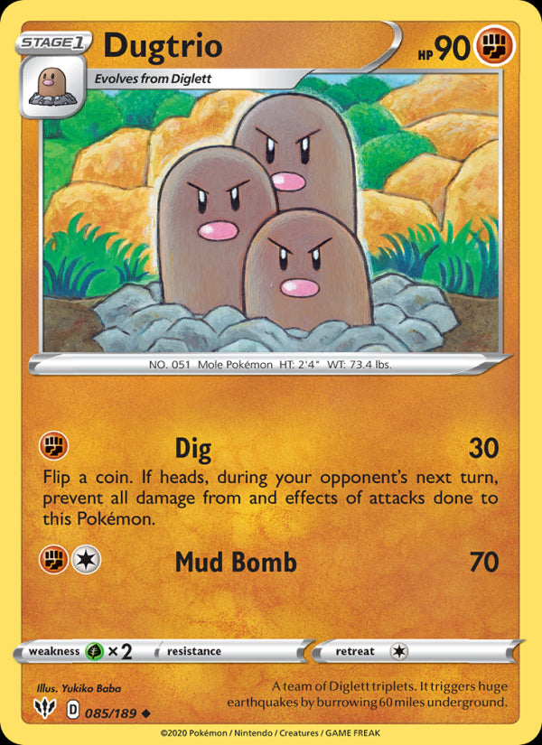 Dugtrio - Darkness Ablaze
