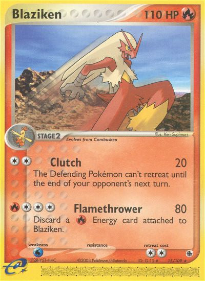 Blaziken - EX Ruby & Sapphire