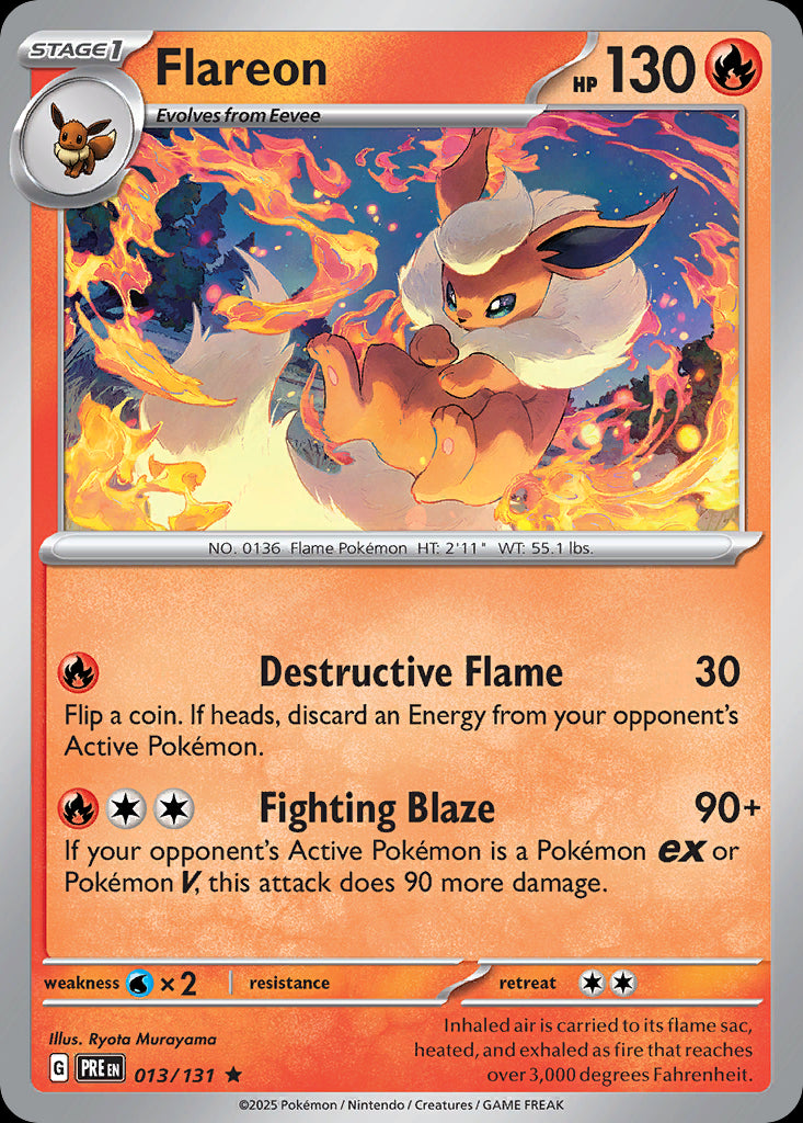 Flareon - Prismatic Evolutions
