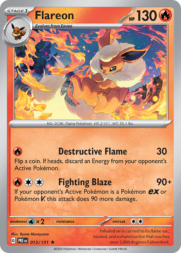 Flareon - Prismatic Evolutions