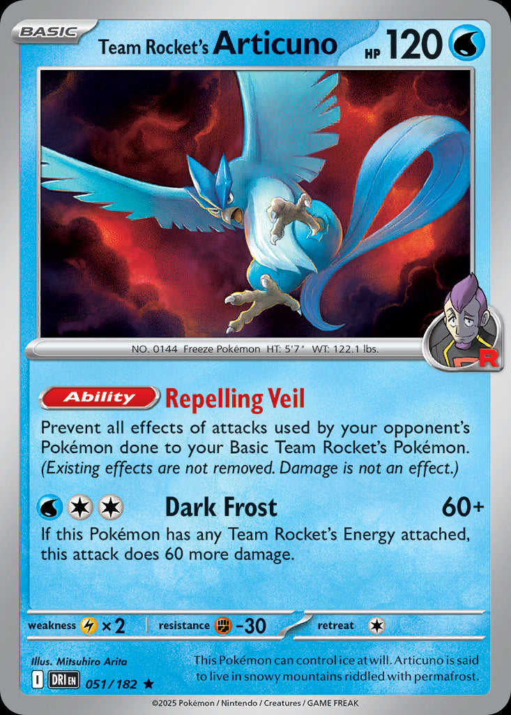 Team Rocket's Articuno - Destined Rivals