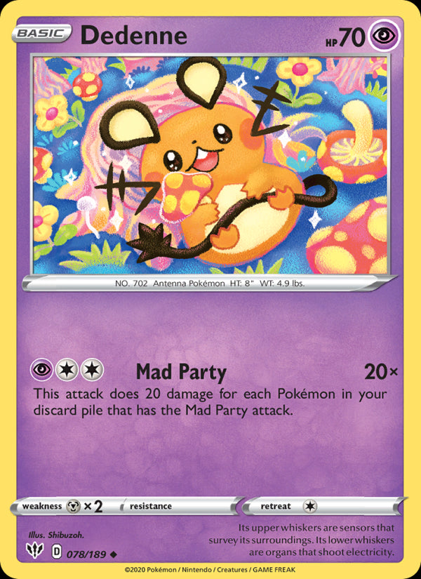 Dedenne - Darkness Ablaze