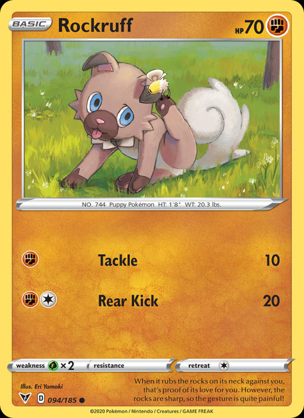 Rockruff - Vivid Voltage