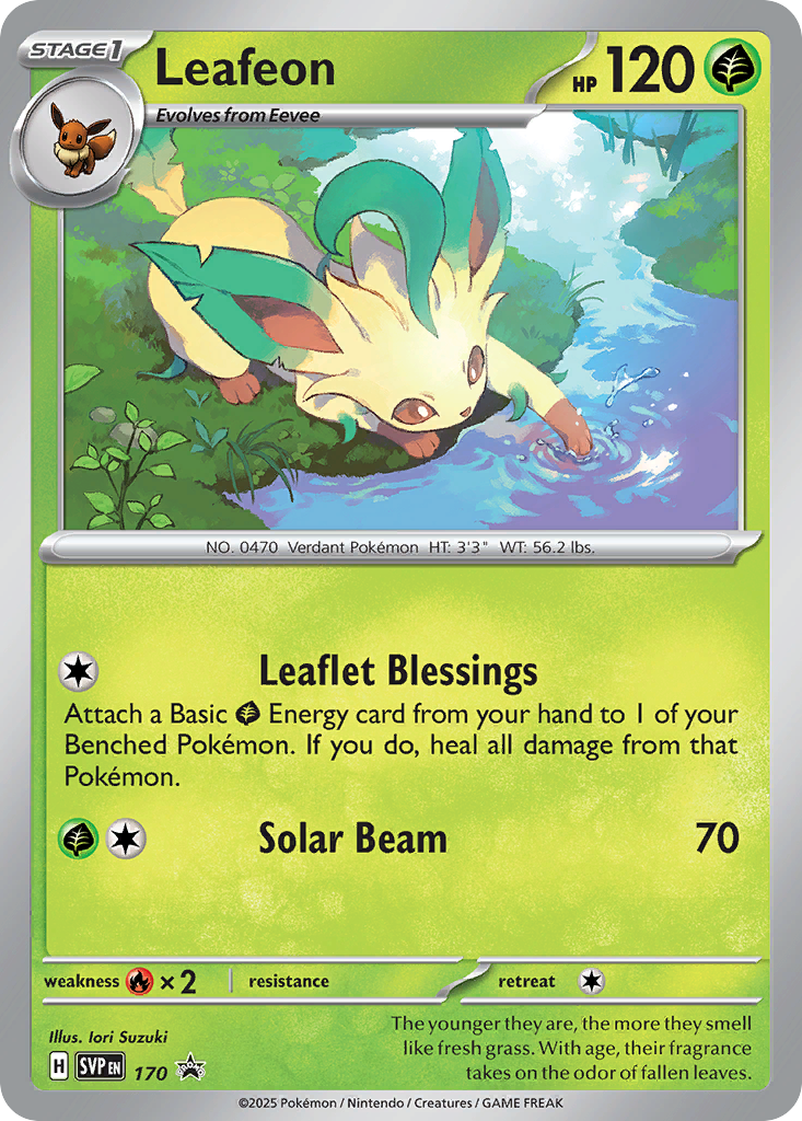 Leafeon - Scarlet & Violet Black Star Promos