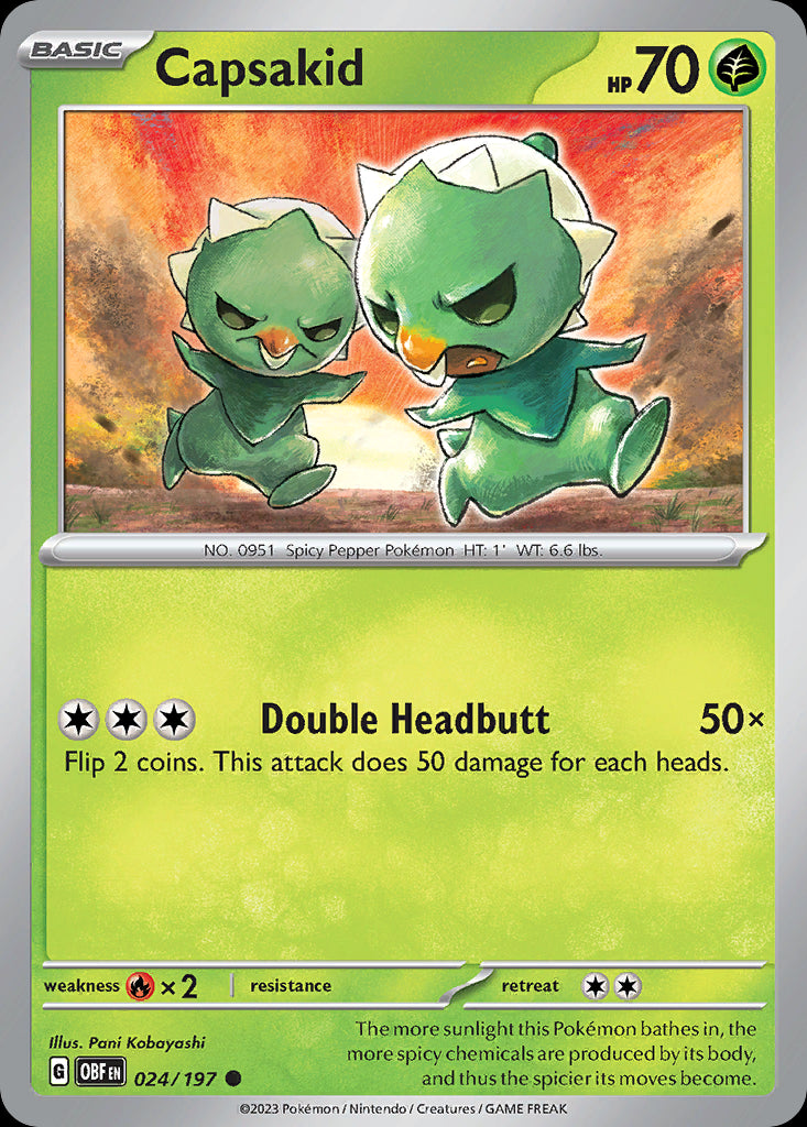 Capsakid - Obsidian Flames