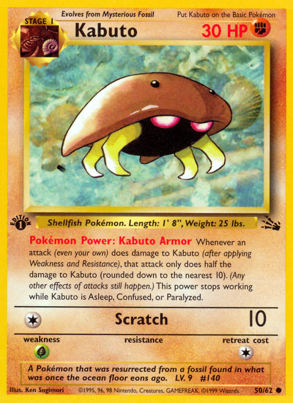 050/62 - Kabuto - Fossil (1st Edition)