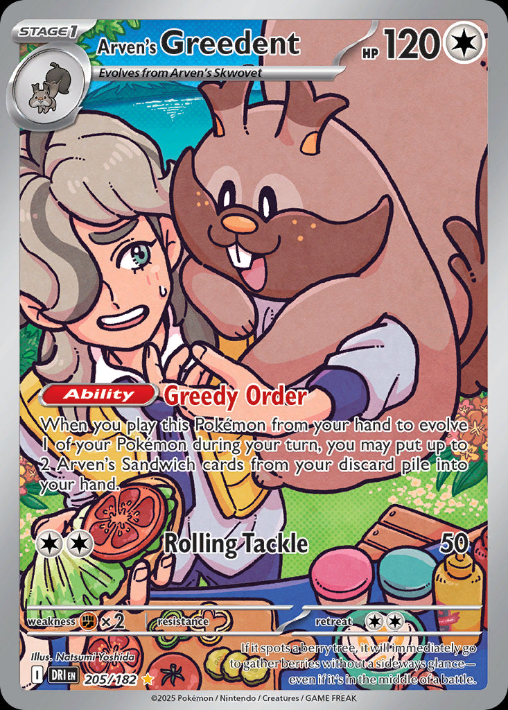 Arven's Greedent - Destined Rivals