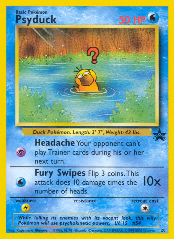 Psyduck - Wizards Black Star Promos