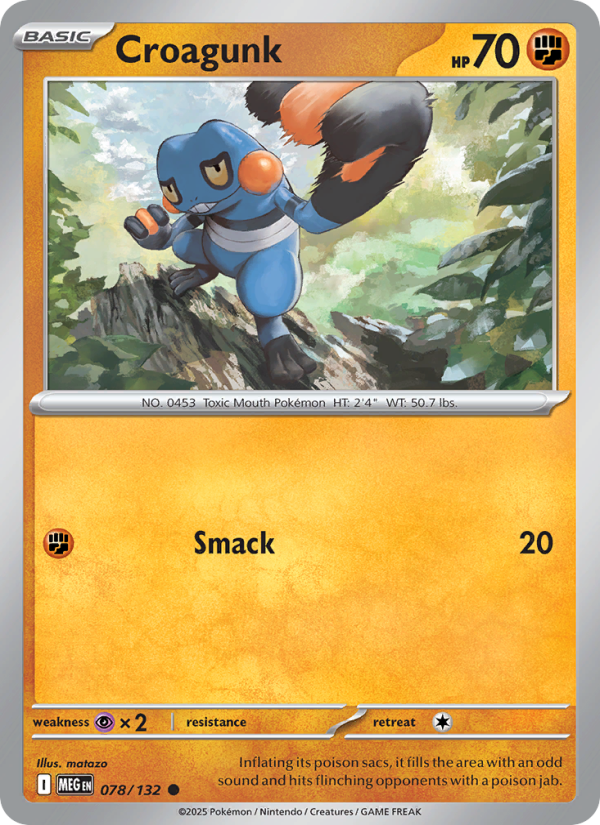 Croagunk - Mega Evolution