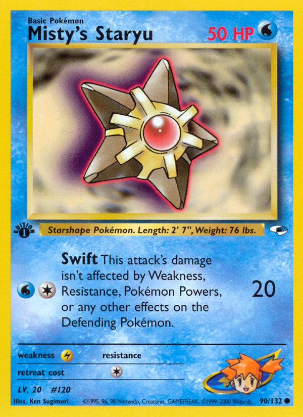 Misty's Staryu - Gym Heroes