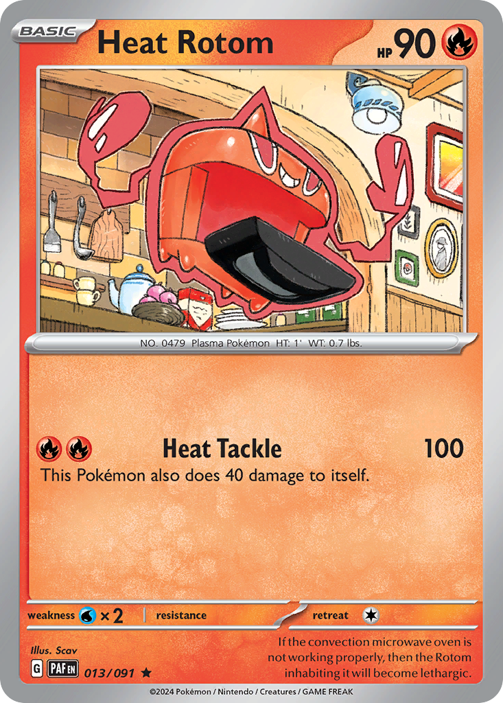 Heat Rotom - Paldean Fates