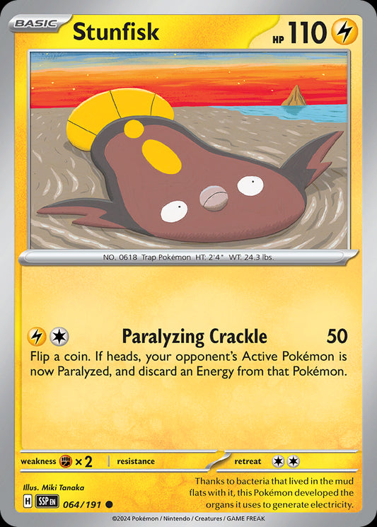 Stunfisk - Surging Sparks