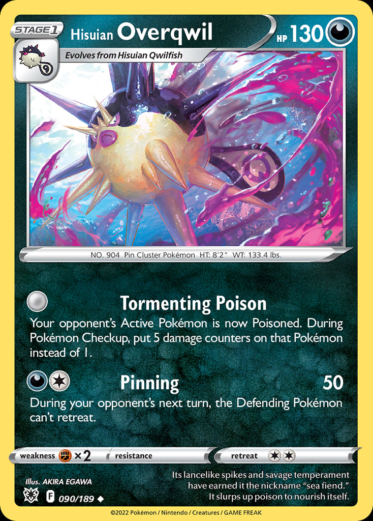 Hisuian Overqwil - Astral Radiance