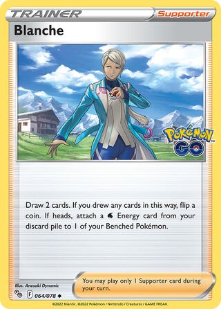 Blanche - Pokémon GO