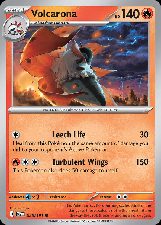 Volcarona - Surging Sparks