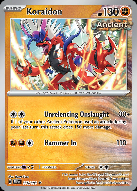 Koraidon - Surging Sparks