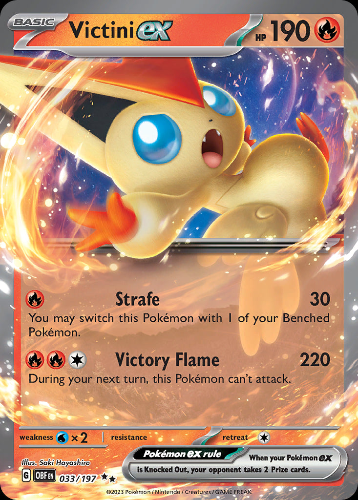 Victini ex - Obsidian Flames