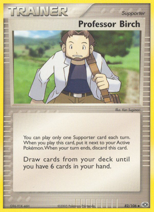 Professor Birch - EX Emerald