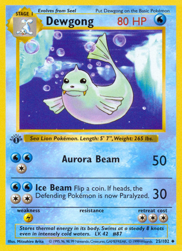Dewgong - Base Set